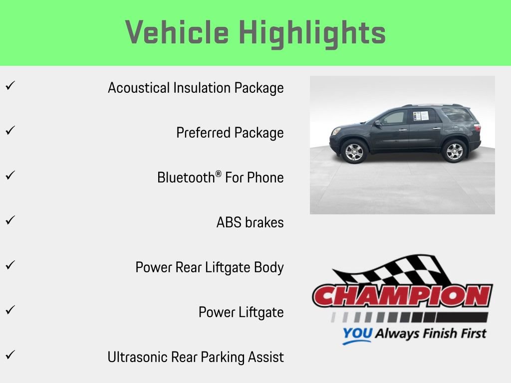 Used 2011 GMC Acadia SLE image 6