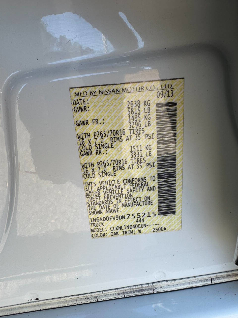 Used 2013 Nissan Frontier S image 42