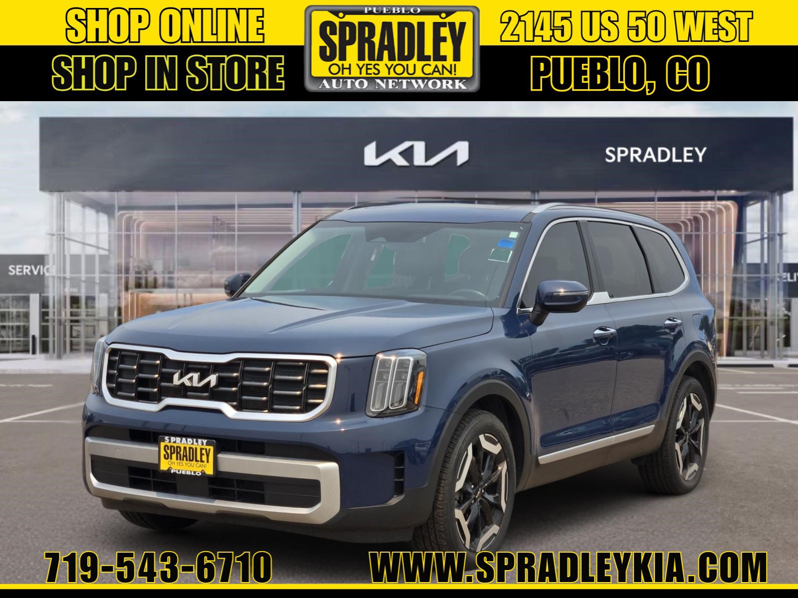 Used 2023 Kia Telluride S w/ S Sunroof Package
