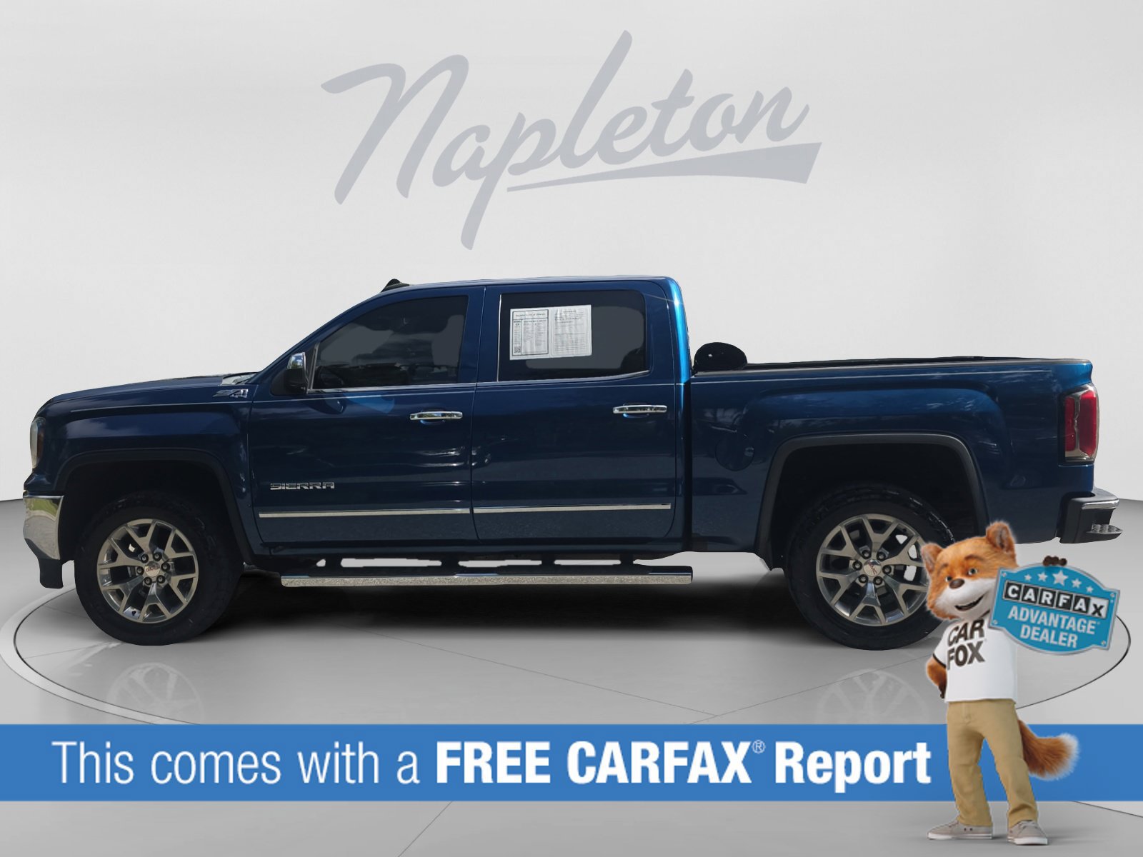 Used 2018 GMC Sierra 1500 SLT w/ SLT Premium Package AWD/4WD image 2