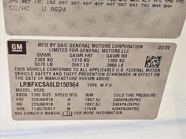 Used 2020 Buick Envision Essence w/ LPO, Cargo Package image 24