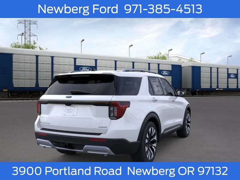 New 2026 Ford Explorer Platinum w/ LUX Leather Package AWD/4WD image 8