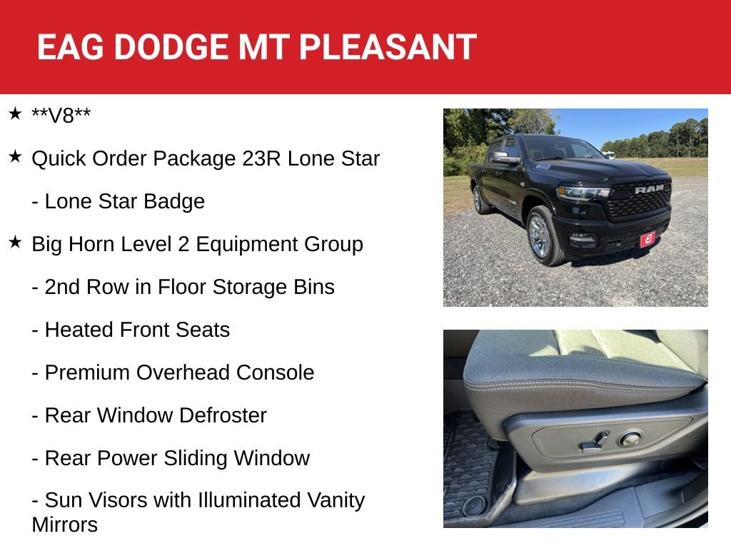 New 2026 RAM 1500 Lone Star AWD/4WD image 4