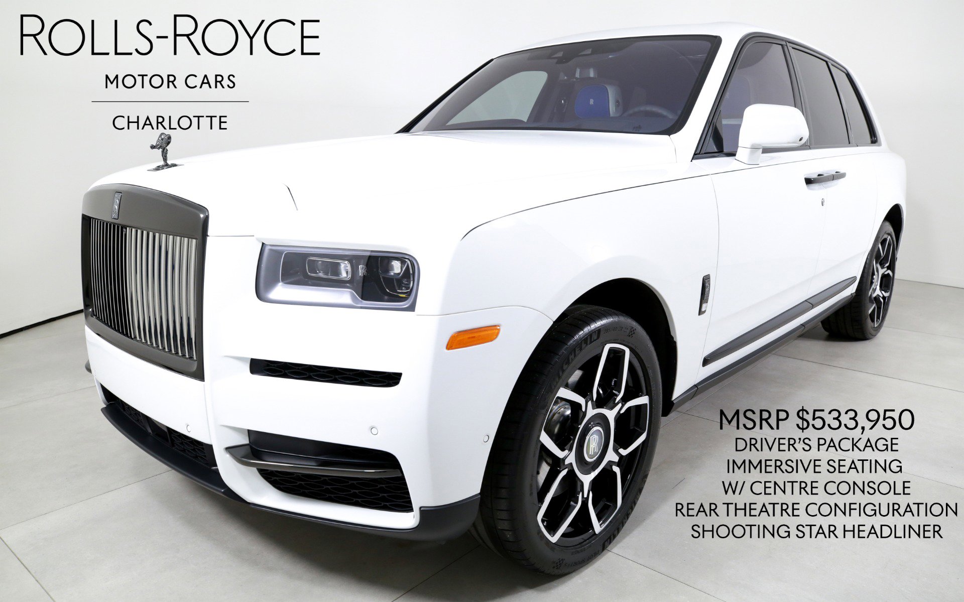 Used 2023 Rolls-Royce Cullinan Black Badge w/ Driver's Package image 1