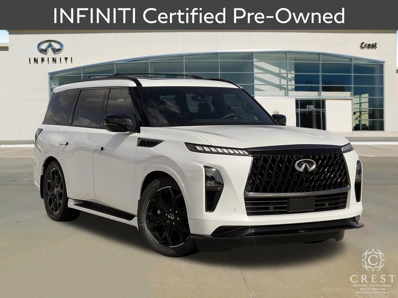 Certified 2026 INFINITI QX80 4WD w/ Sport Exterior Package