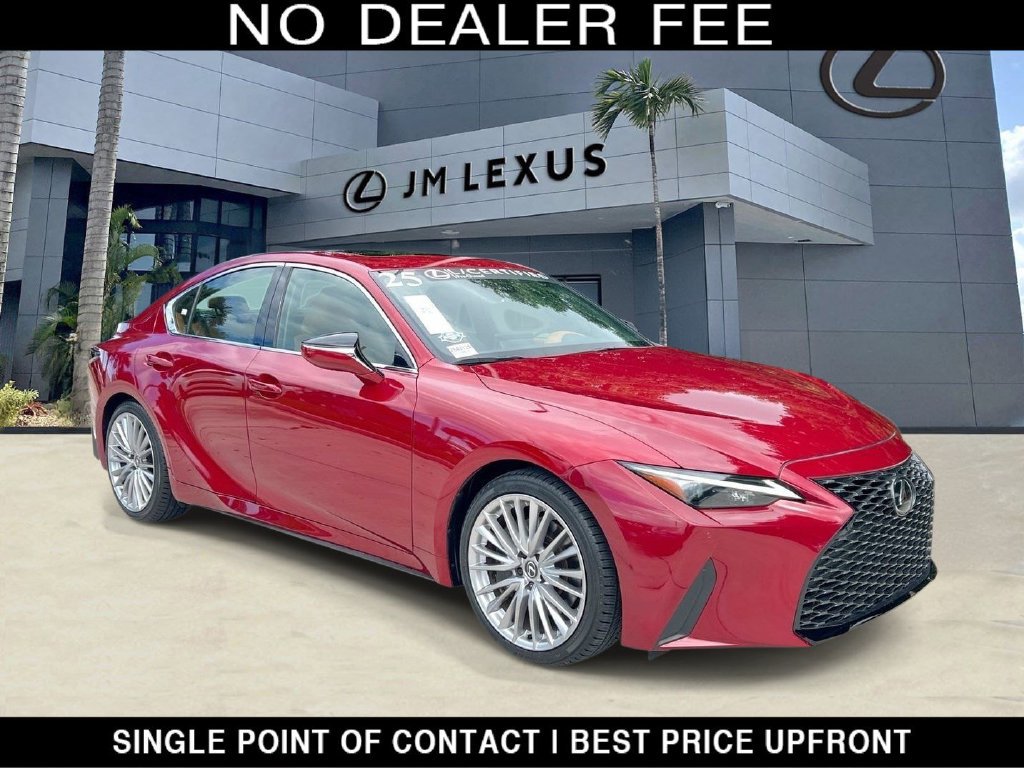 Certified 2025 Lexus IS 300 w/ Premium Package RWD image 1