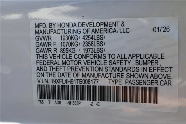 New 2026 Honda Civic Sport Touring image 23