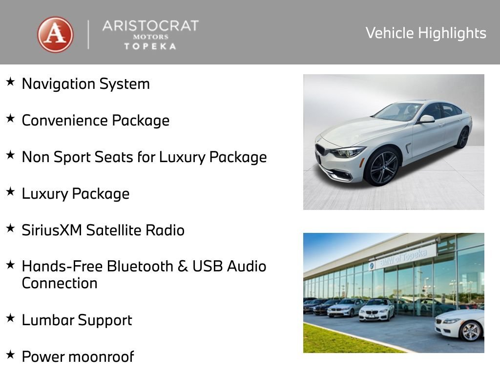 Used 2019 BMW 430i Gran Coupe xDrive AWD/4WD image 2
