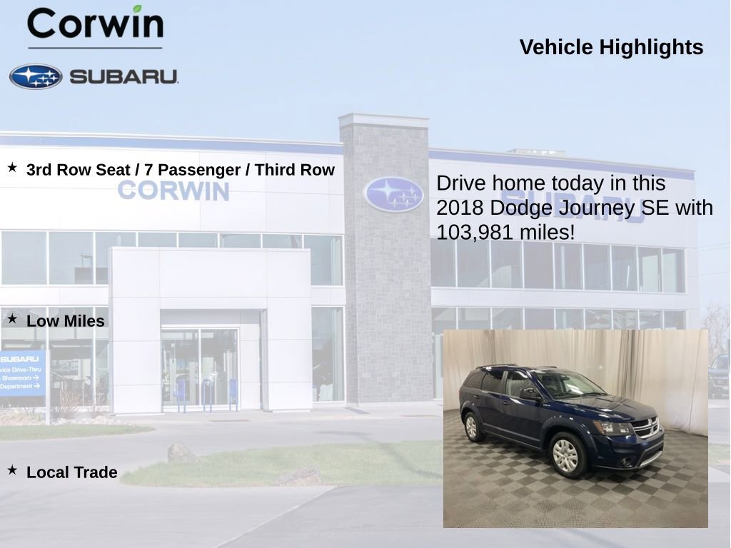 Used 2018 Dodge Journey SE FWD image 6