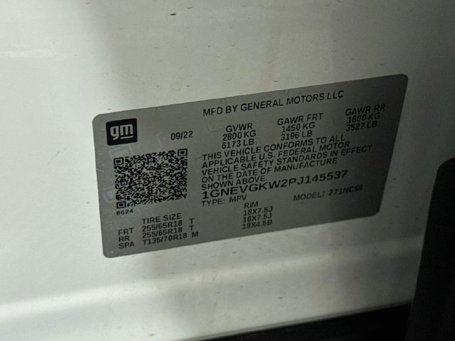 Used 2023 Chevrolet Traverse LT w/ LPO, Cargo Package AWD/4WD image 37