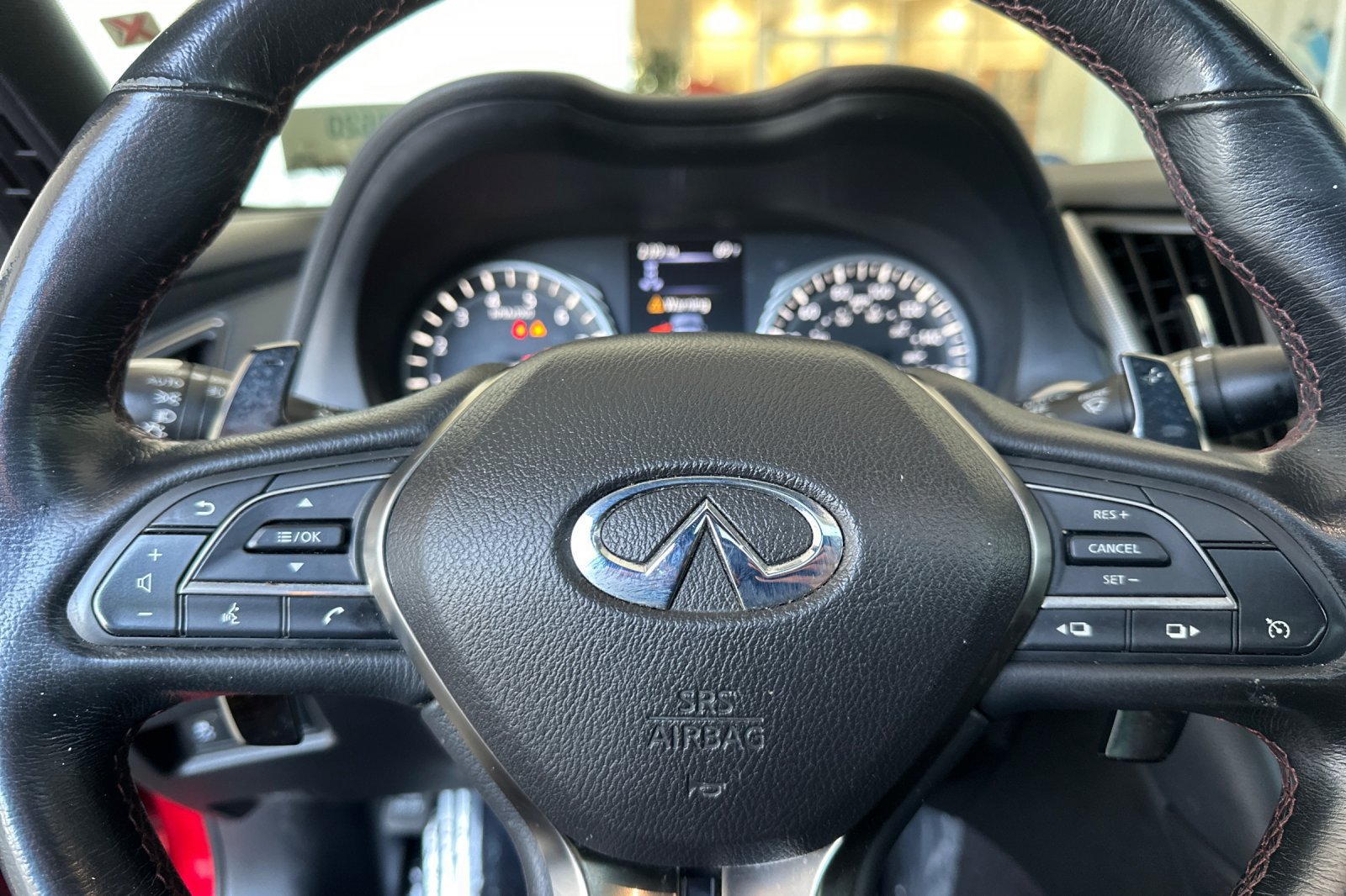 Used 2019 INFINITI Q50 Red Sport 400 w/ Sensory Package RWD image 24