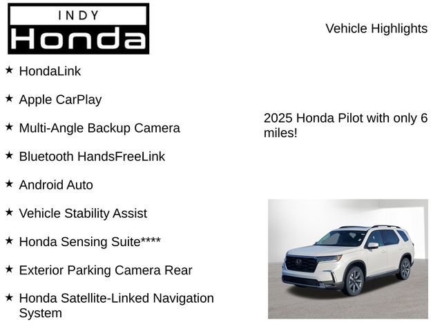 New 2025 Honda Pilot Elite image 7