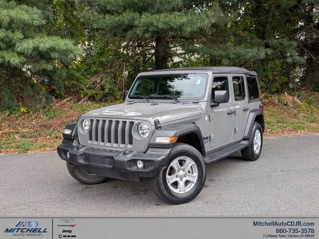 Certified 2021 Jeep Wrangler Unlimited Sport image 1