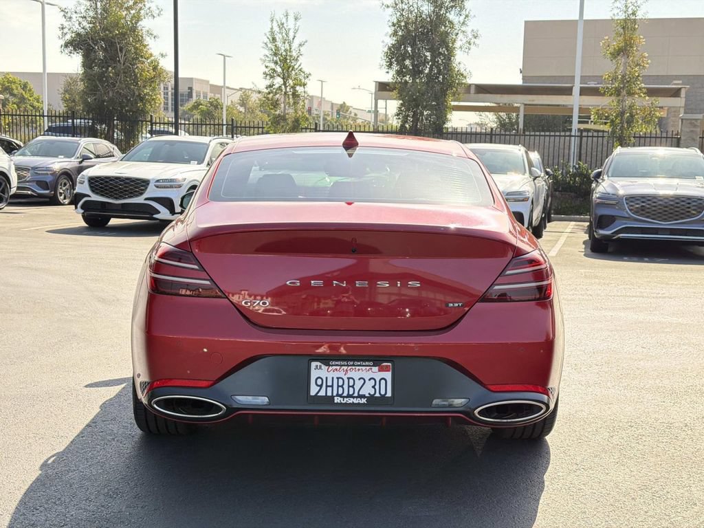 Used 2023 Genesis G70 3.3T w/ Sport Prestige Package RWD image 7