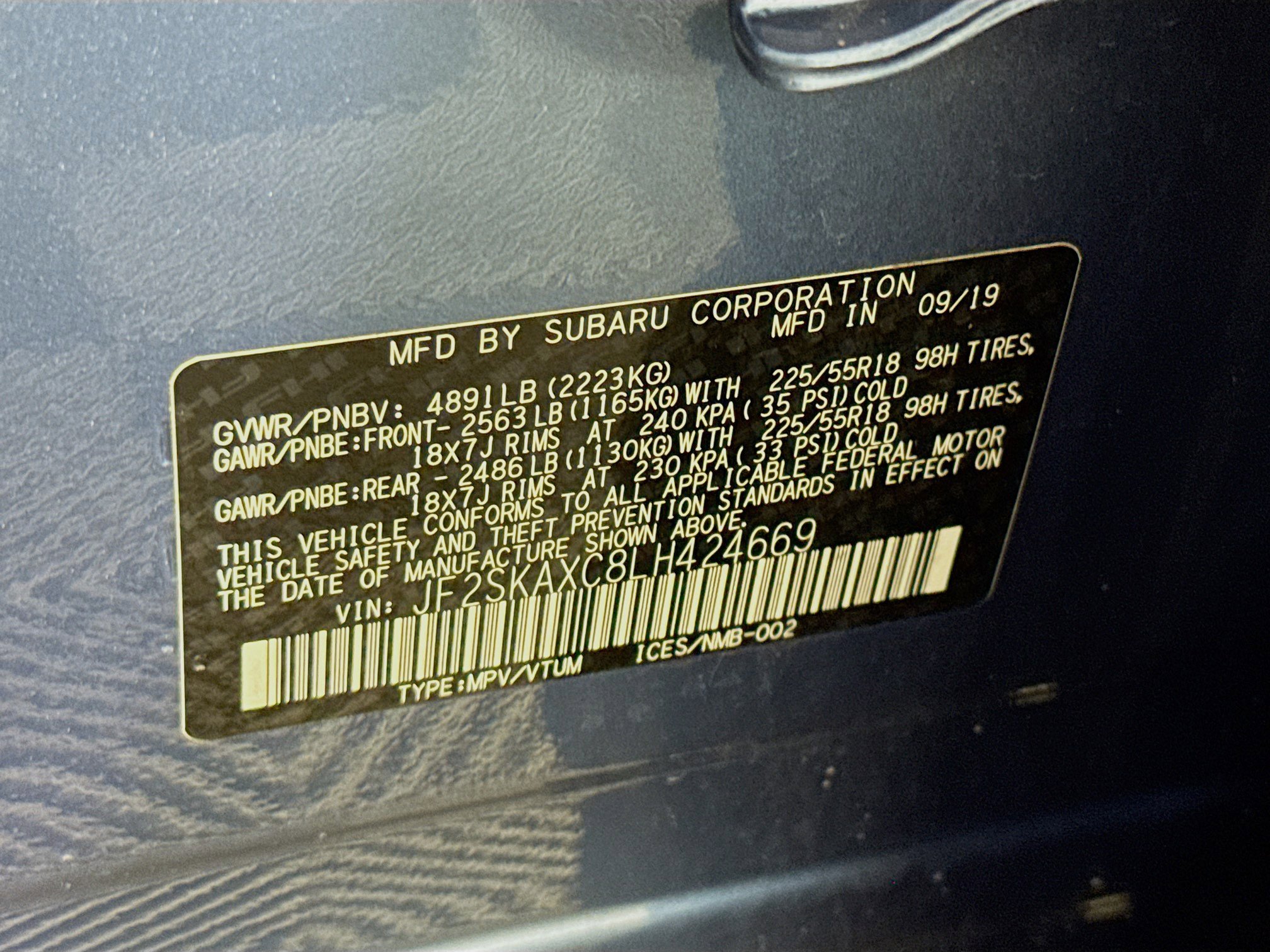 Used 2020 Subaru Forester Touring image 71