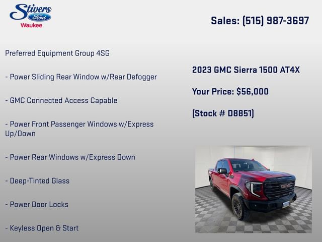 Used 2023 GMC Sierra 1500 AT4X image 7