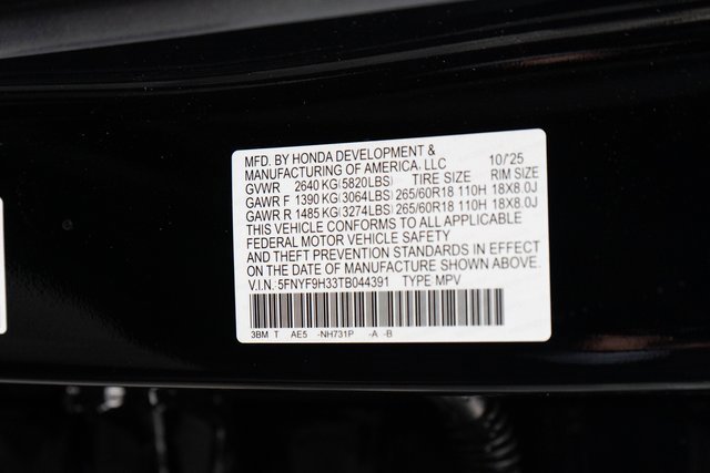 New 2026 Honda Passport RTL image 36