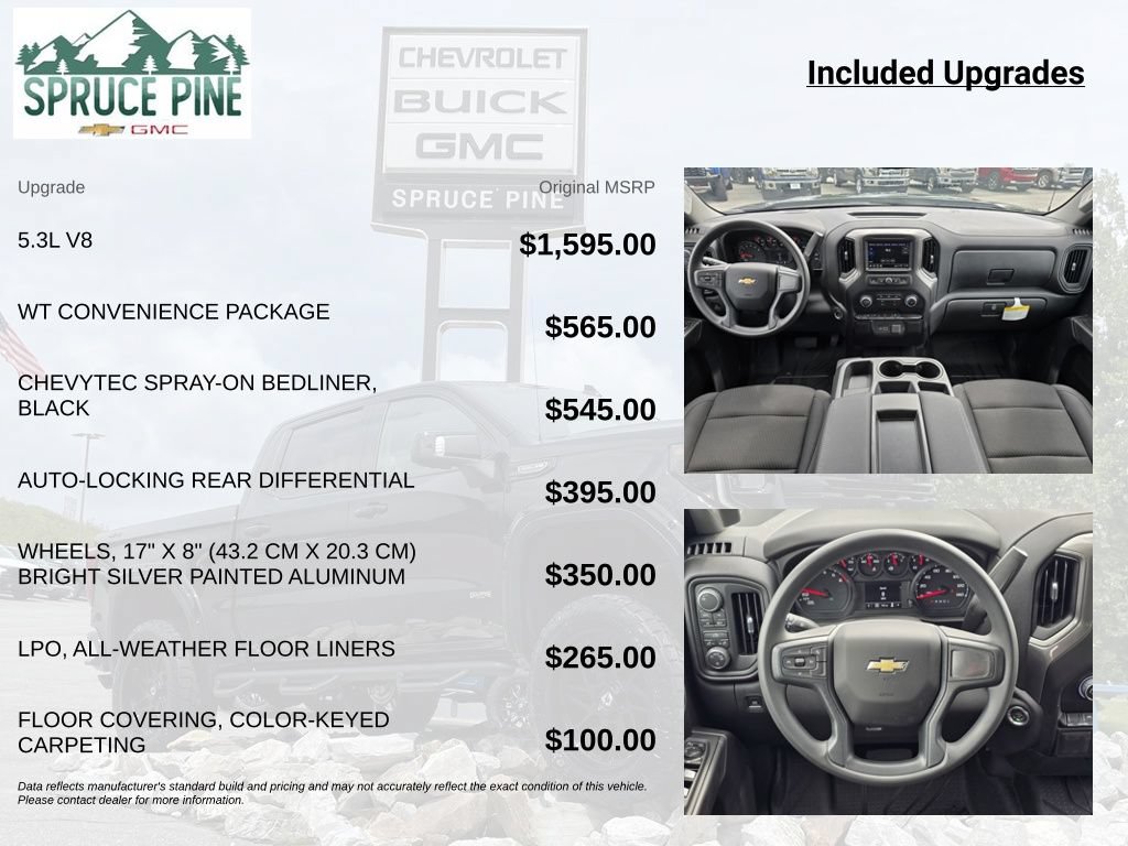 New 2026 Chevrolet Silverado 1500 W/T w/ WT Convenience Package AWD/4WD image 9