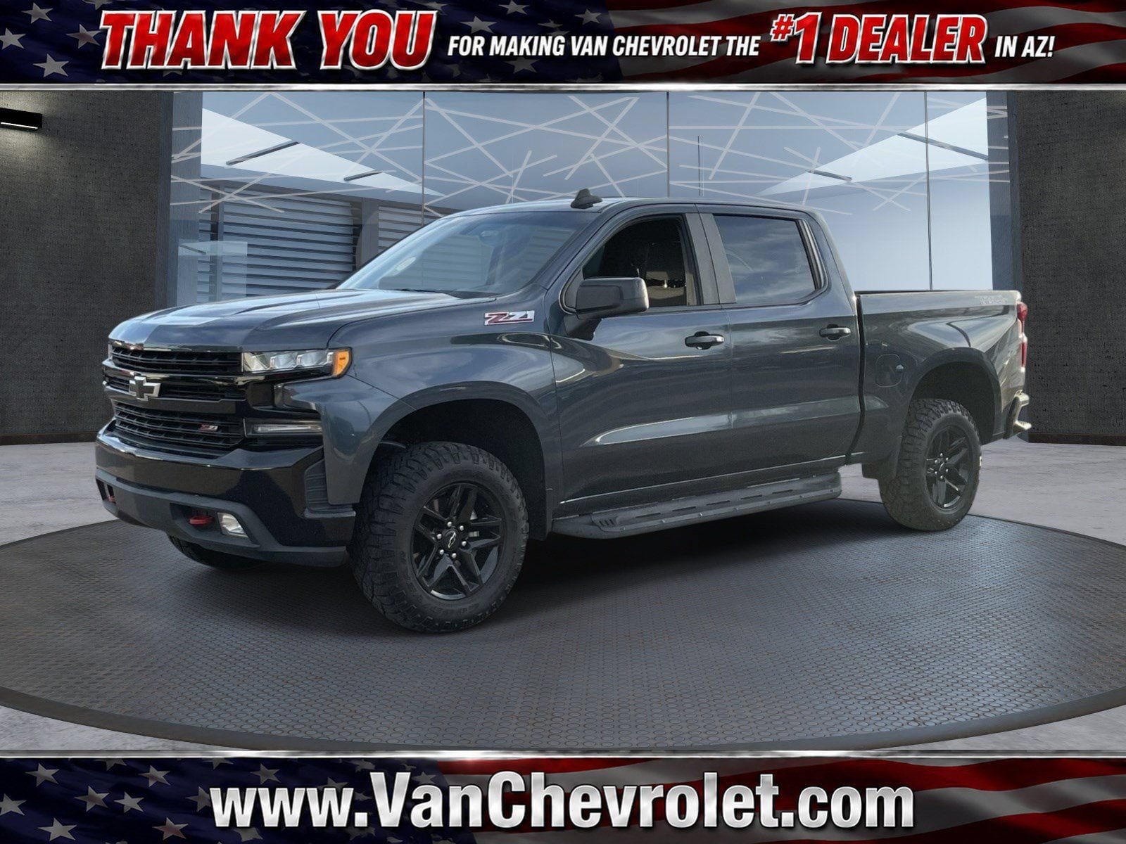 Certified 2020 Chevrolet Silverado 1500 LT Trail Boss AWD/4WD image 1
