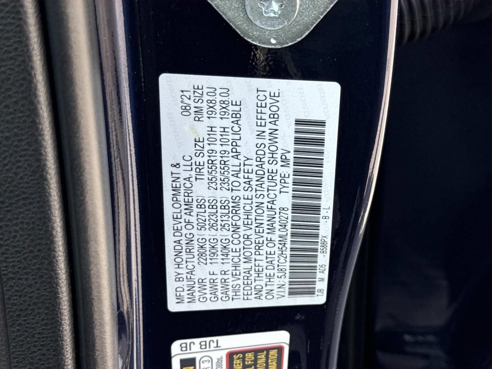 Used 2021 Acura RDX w/ Technology Package AWD/4WD image 30