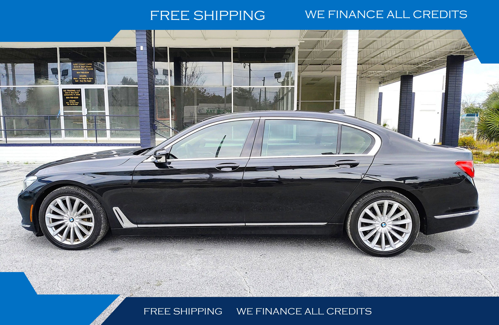 Used 2016 BMW 740i 740i Sedan 4D image 1