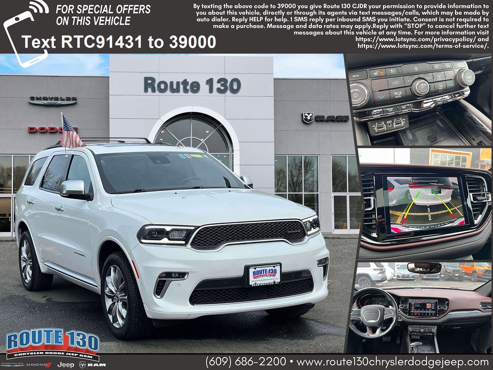Used 2021 Dodge Durango Citadel image 1