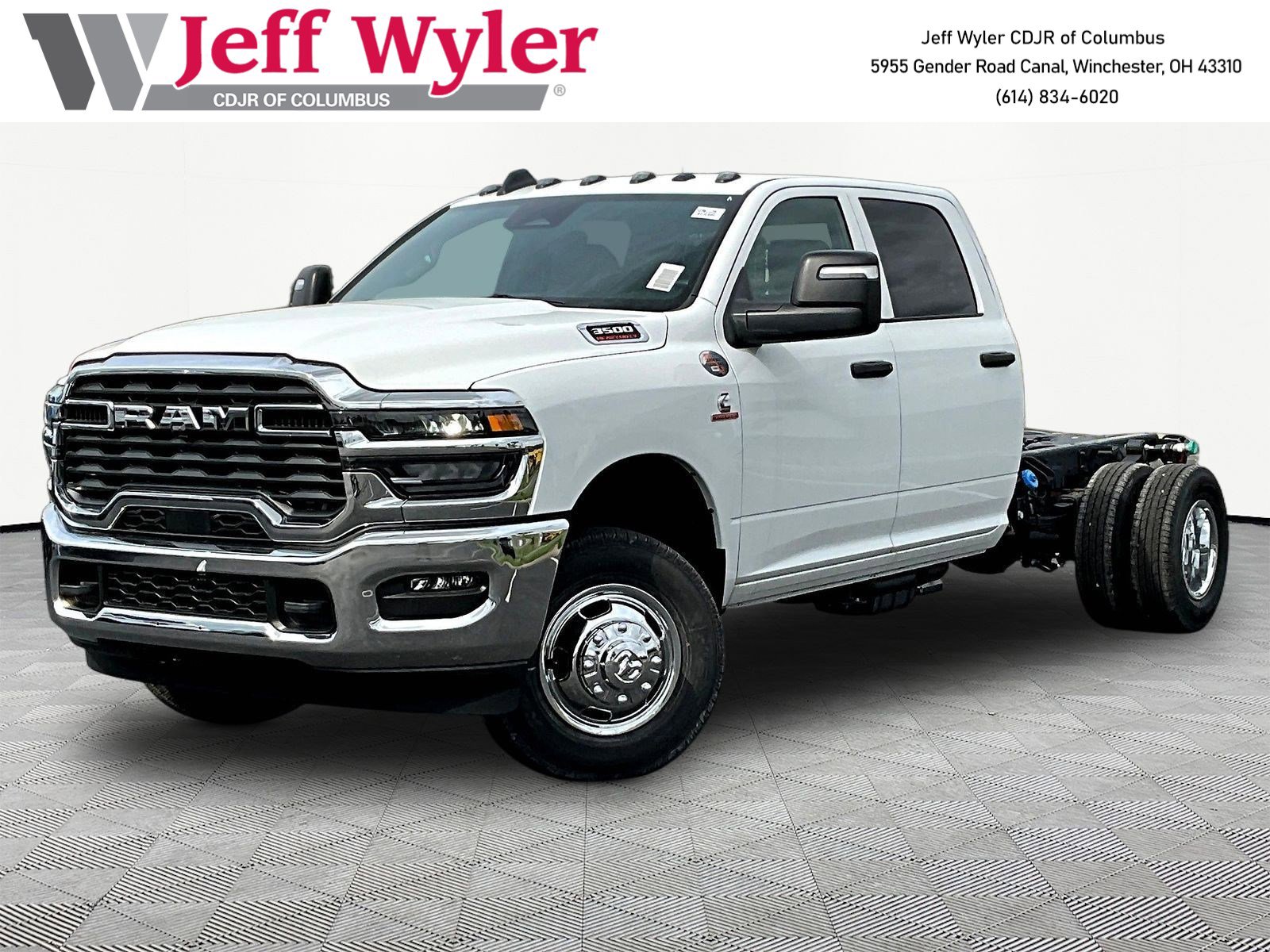 New 2026 RAM 3500 Tradesman w/ Chrome Appearance Group A