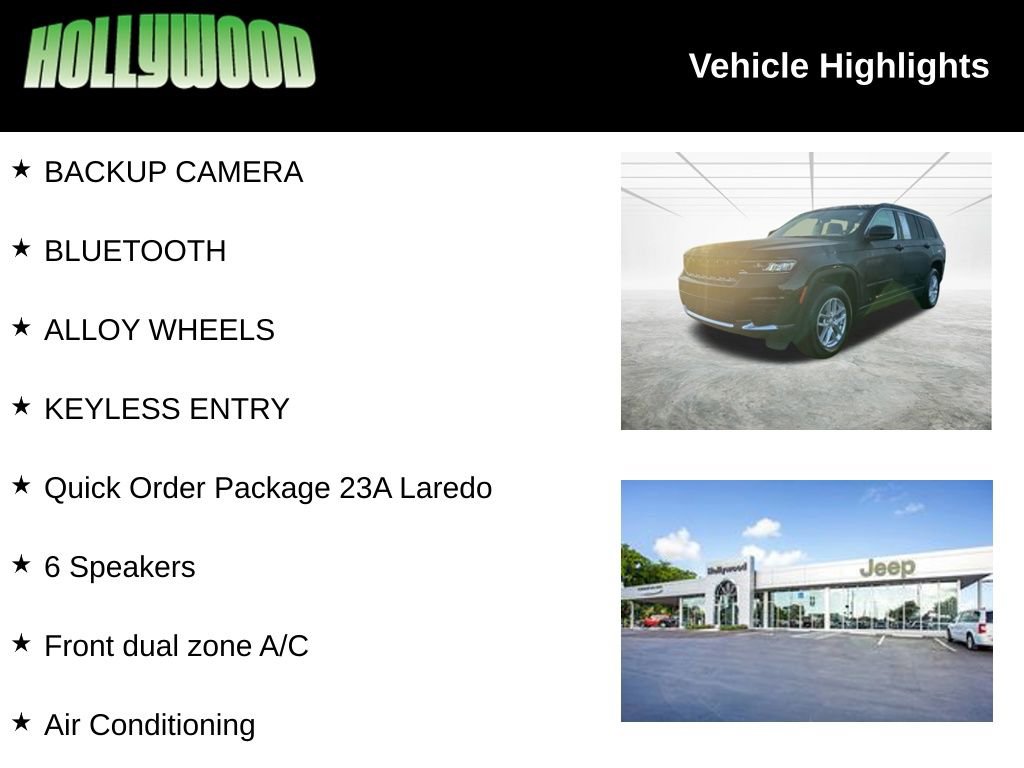 Used 2023 Jeep Grand Cherokee L Laredo image 3
