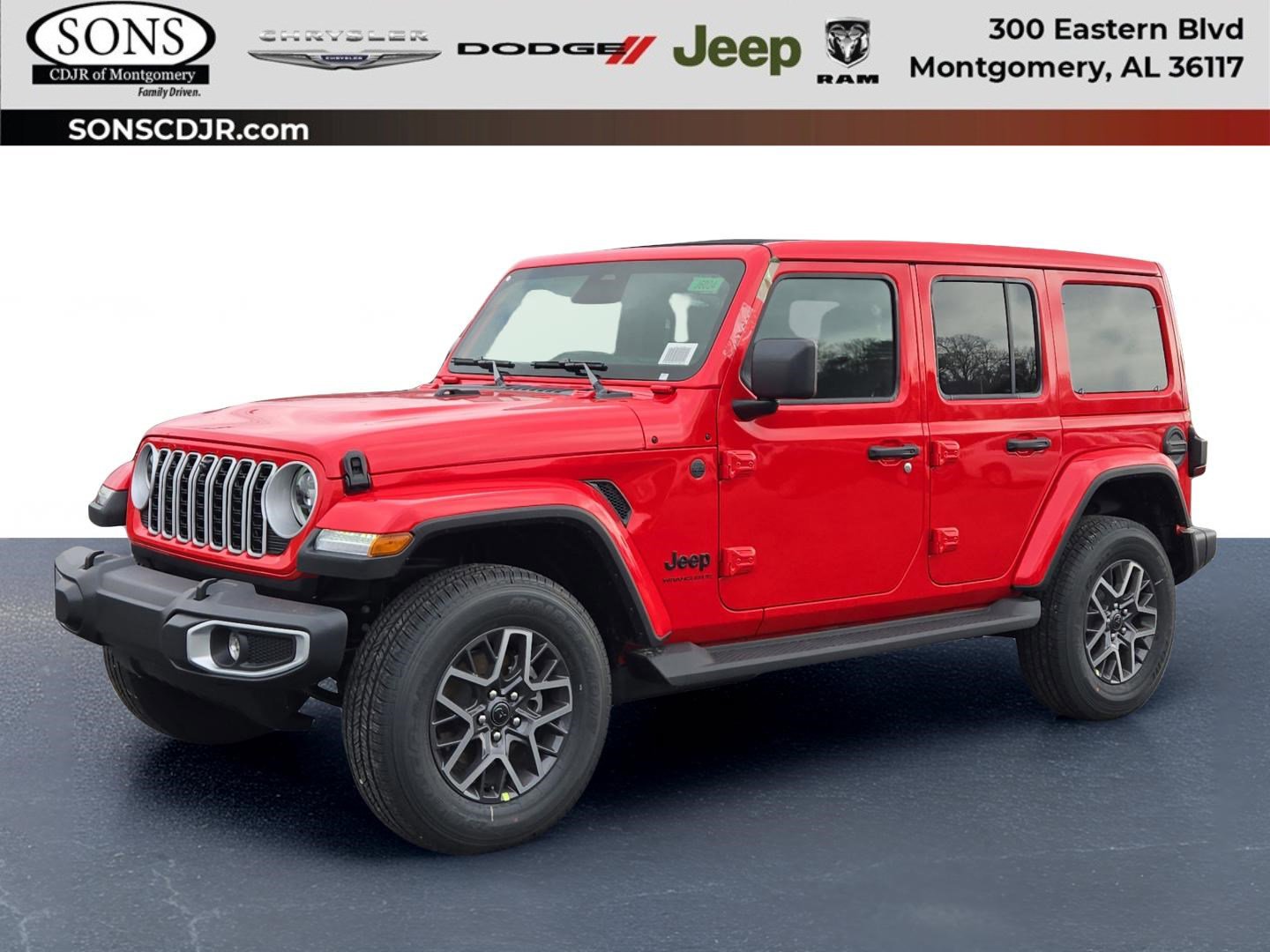 New 2026 Jeep Wrangler Sahara
