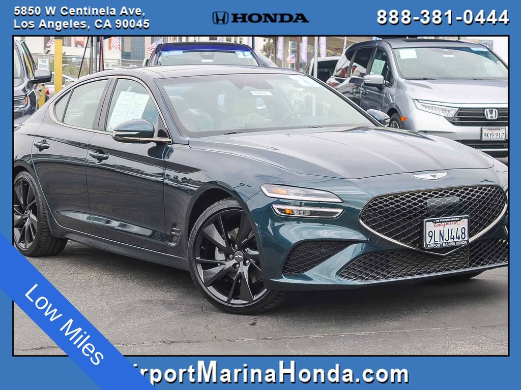 Used 2023 Genesis G70 2.0T w/ Sport Prestige Package RWD image 1