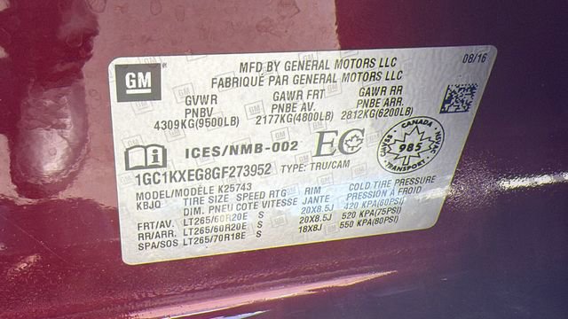 Used 2016 Chevrolet Silverado 2500 High Country image 30