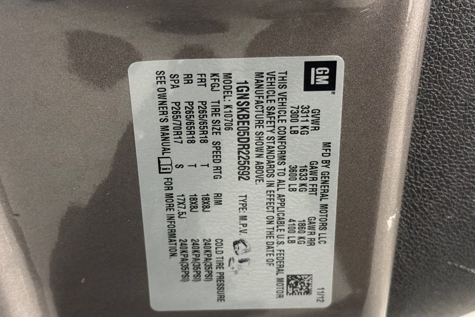 Used 2013 Chevrolet Tahoe LT w/ Suspension Package, Off-Road image 26