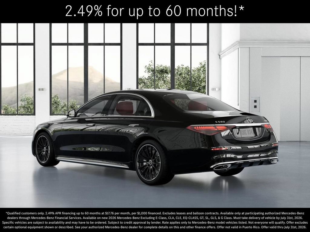 New 2026 Mercedes-Benz S 580 4MATIC Sedan image 29