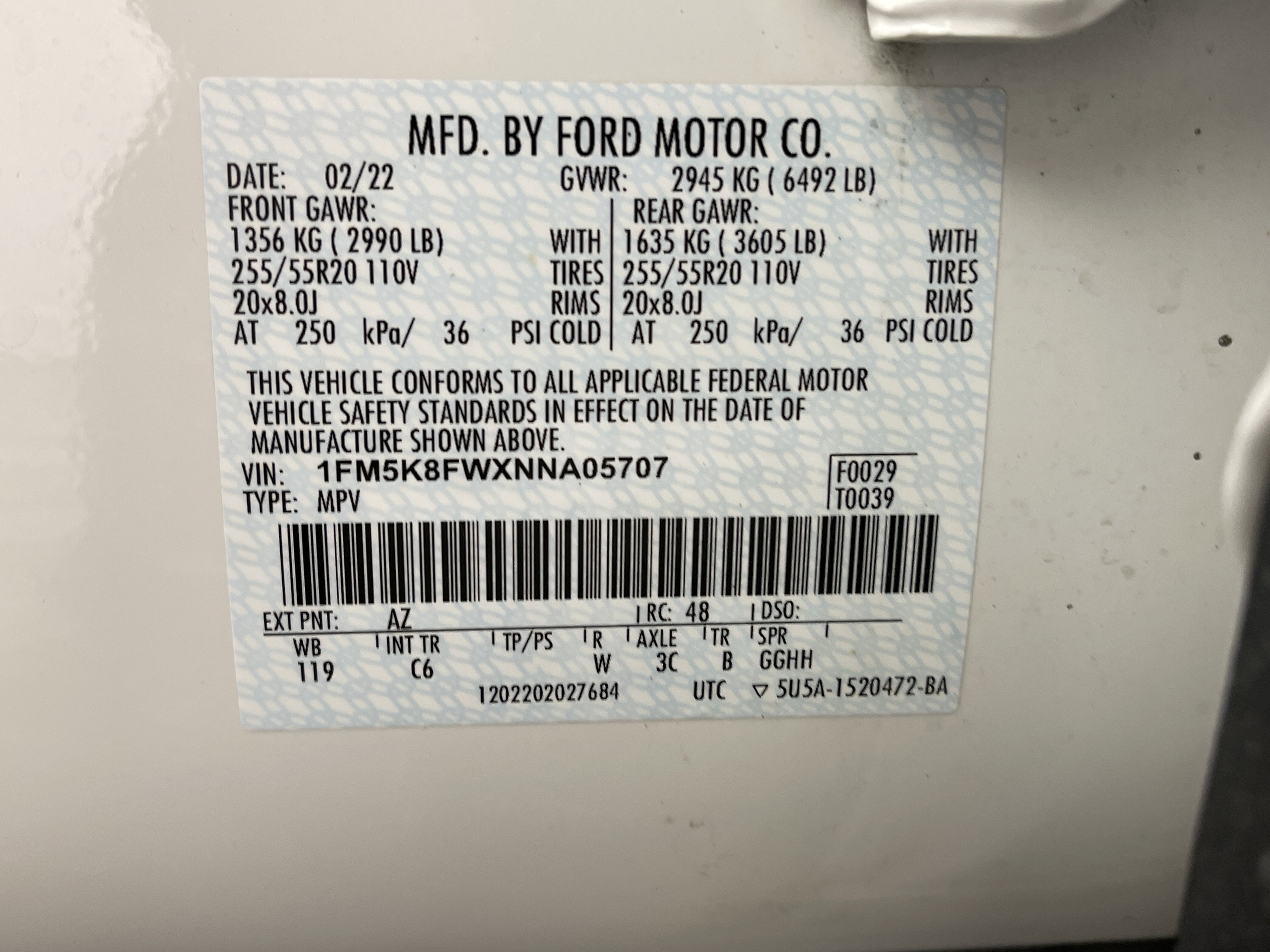 Used 2022 Ford Explorer Limited w/ Hybrid Equipment Group 310A image 30