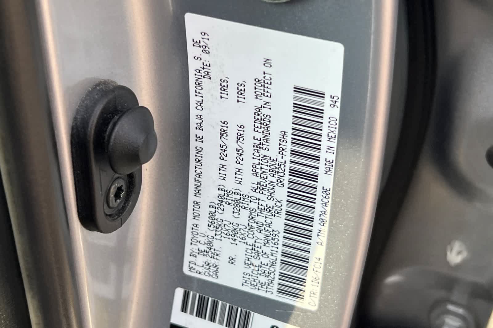 Used 2020 Toyota Tacoma SR5 w/ Blackout Package RWD image 31