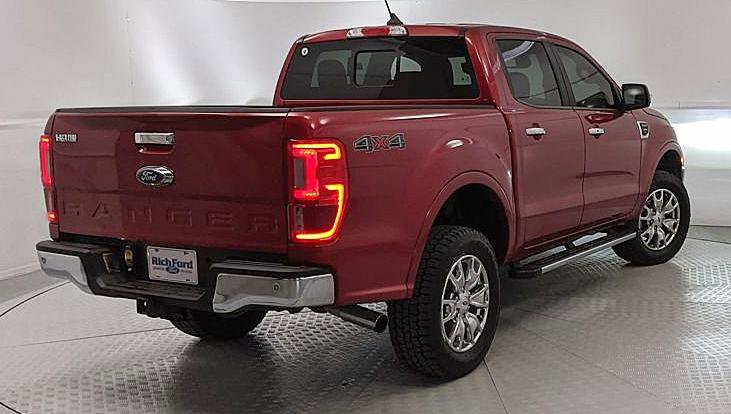 Used 2021 Ford Ranger Lariat w/ Equipment Group 501A High image 3