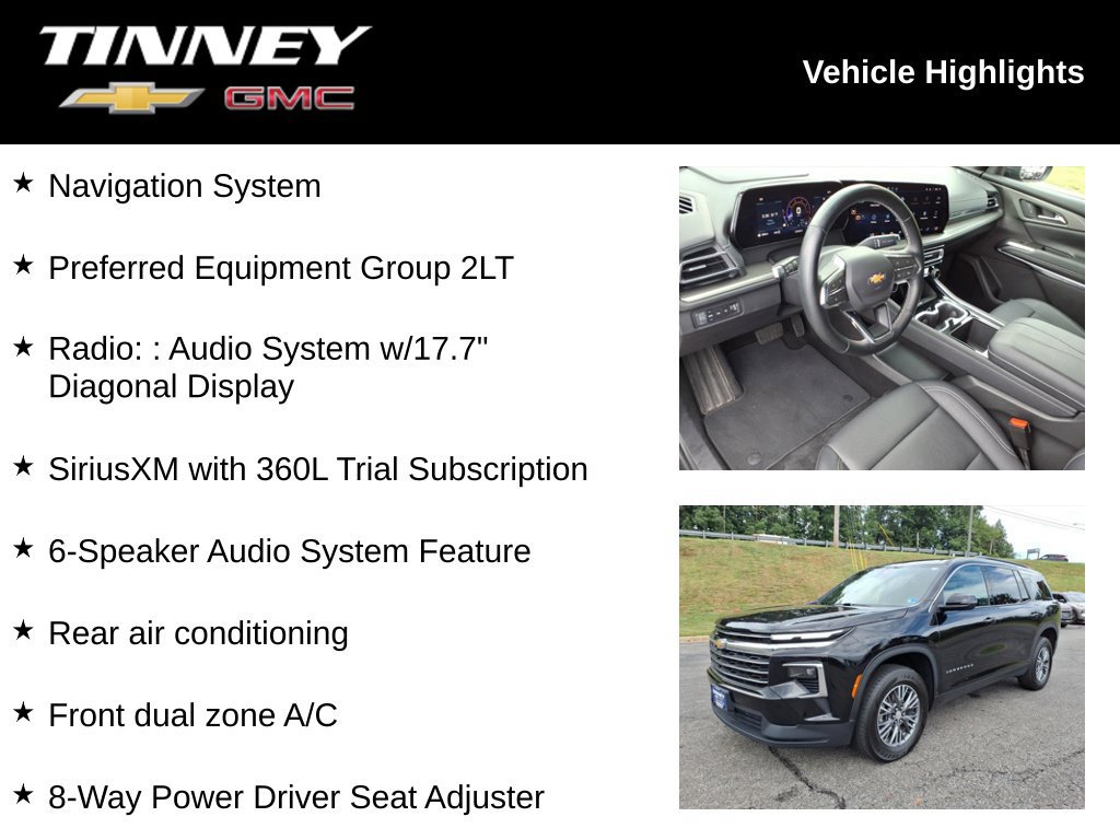 Used 2025 Chevrolet Traverse LT AWD/4WD image 6
