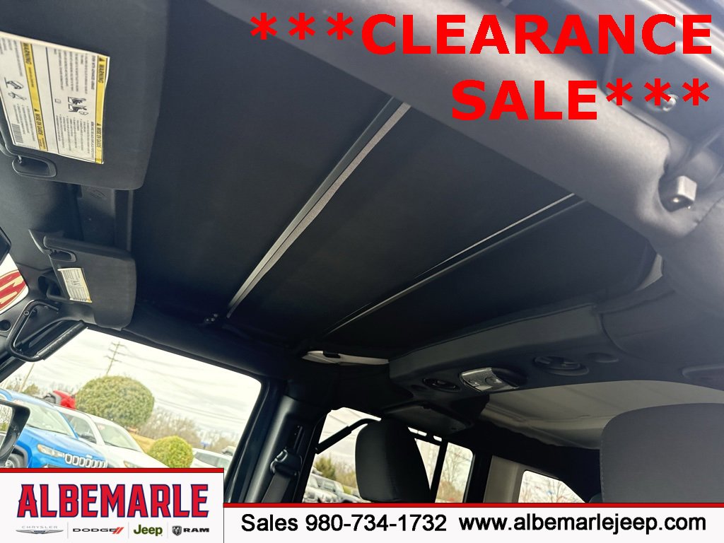 Used 2017 Jeep Wrangler Unlimited Sport w/ Quick Order Package 24S image 23