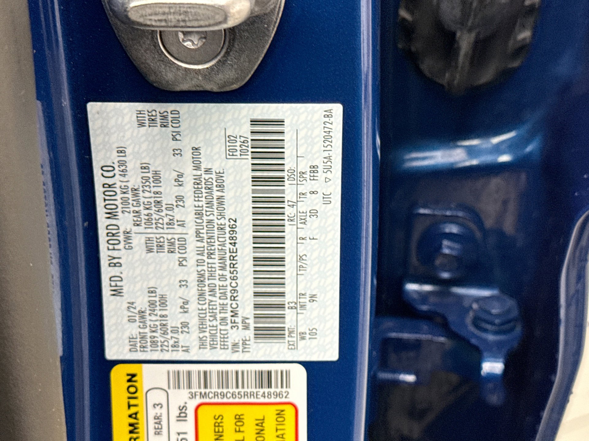 Used 2024 Ford Bronco Sport Outer Banks w/ Tech Package image 22