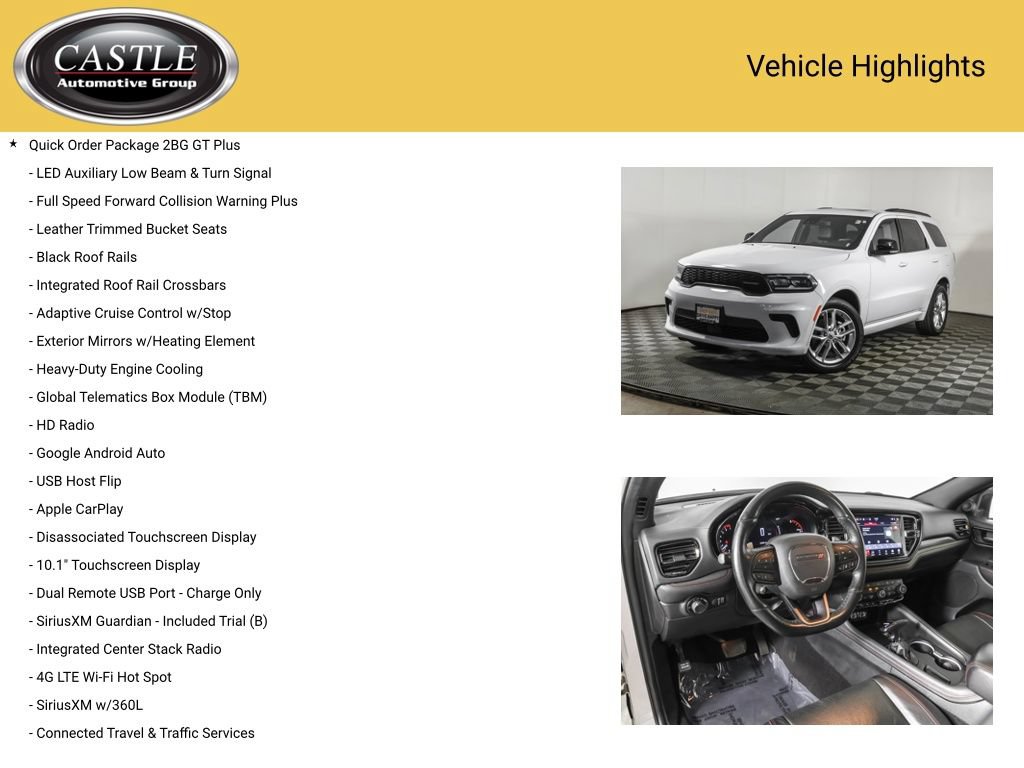 Used 2024 Dodge Durango GT AWD/4WD image 8