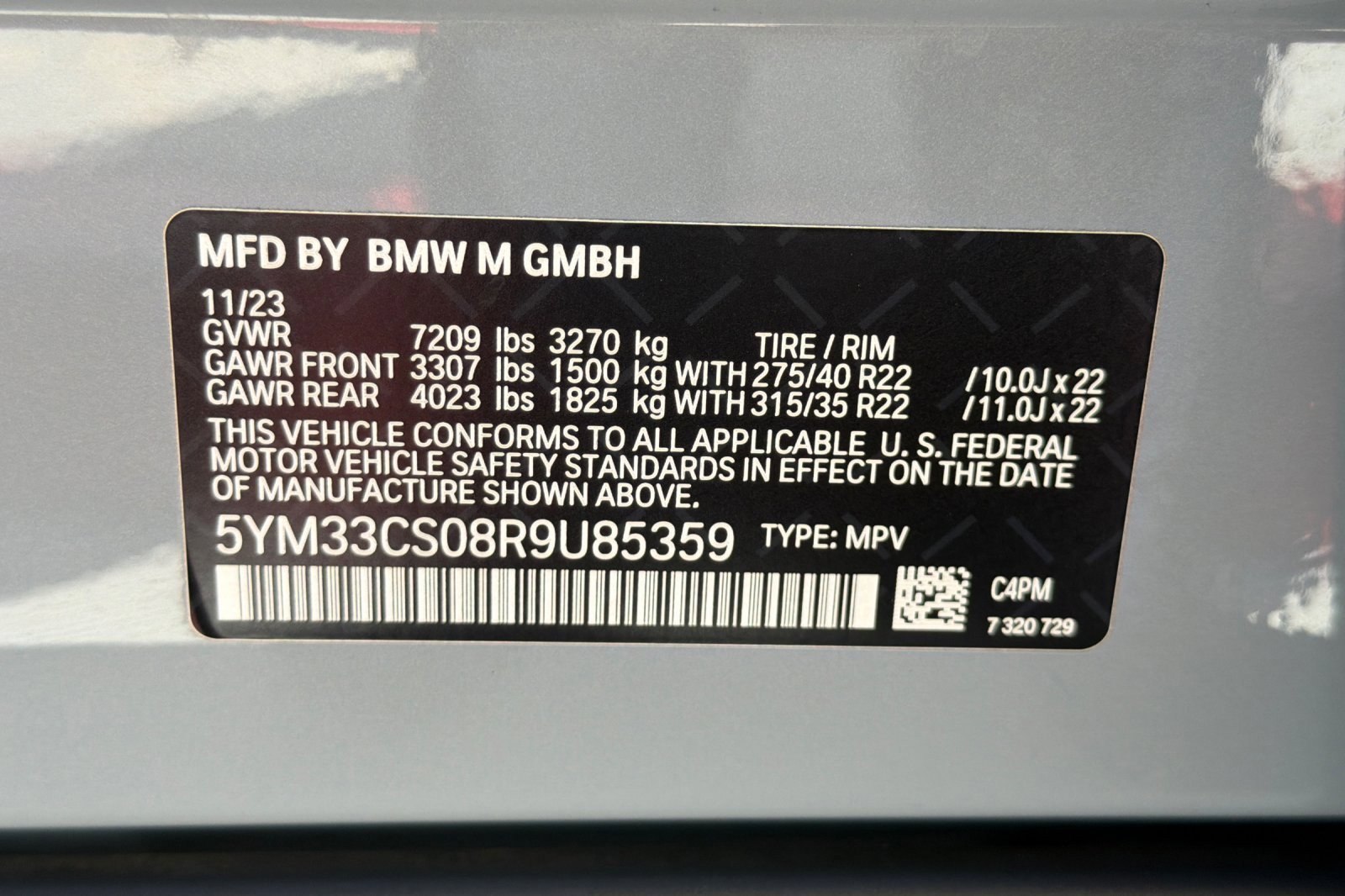 Used 2024 BMW XM Label Red AWD/4WD image 28