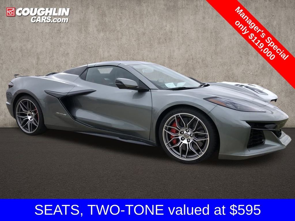 Used 2023 Chevrolet Corvette Z06 w/ Chrome Exterior Badge Package image 9