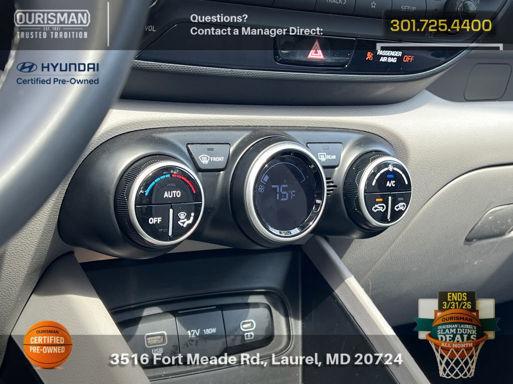 Certified 2025 Hyundai Venue SEL image 13