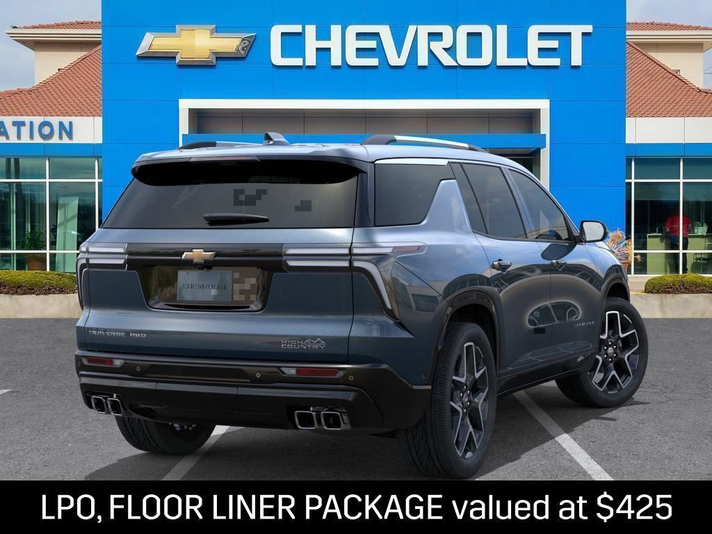 New 2026 Chevrolet Traverse High Country w/ LPO, Floor Liner Package AWD/4WD image 4