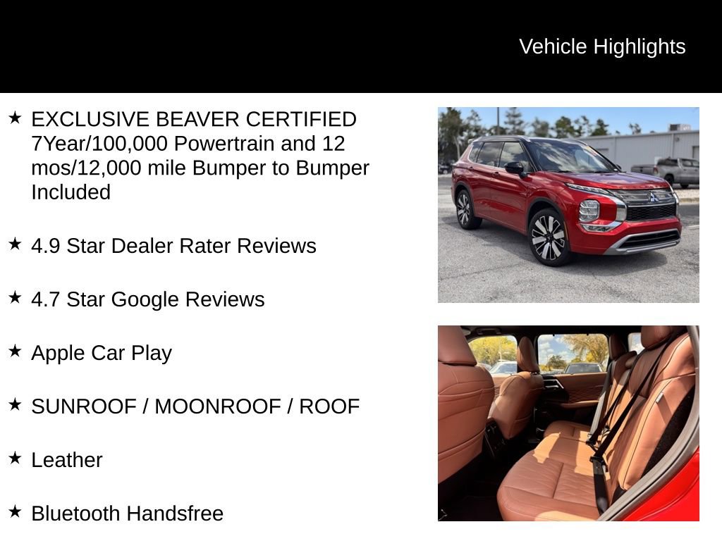 Used 2026 Mitsubishi Outlander SEL image 6