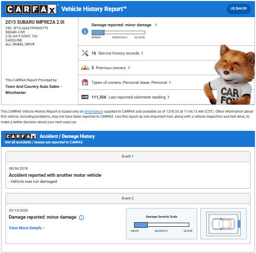 Used 2015 Subaru Impreza 2.0i image 40