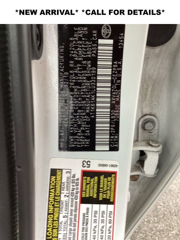 Used 2020 Toyota Camry XSE w/ Navigation Package image 10