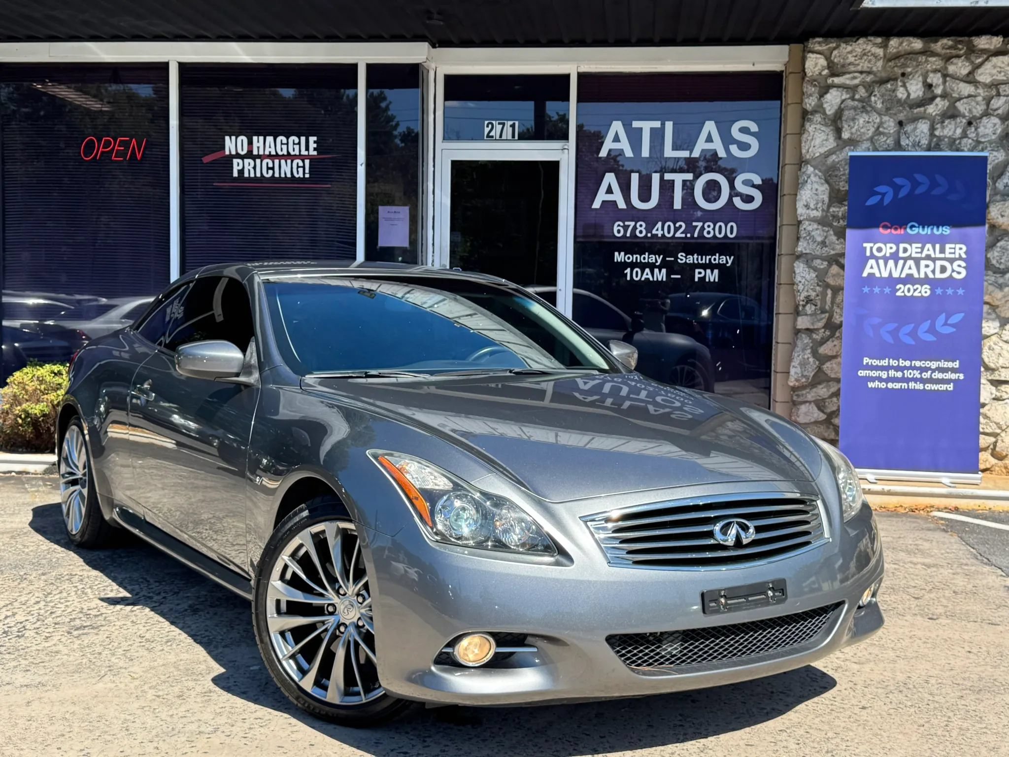 Used 2015 INFINITI Q60 Convertible w/ Premium Package