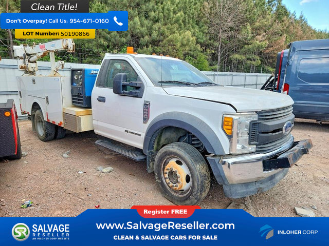 Used 2017 Ford F550 4x4 Regular Cab Super Duty image 5
