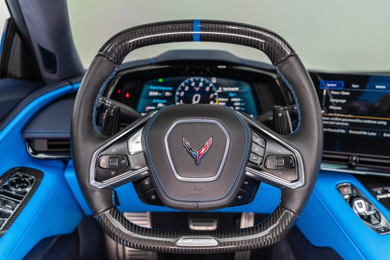 Used 2023 Chevrolet Corvette Z06 w/ Stealth Interior Trim Package RWD image 72